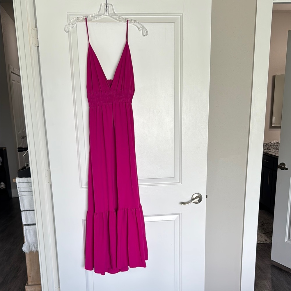 Vici Pink Dress Spaghetti Strap